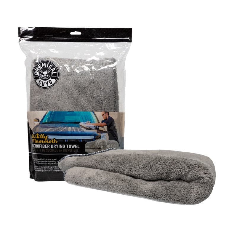 Chemical Guys Woolly Mammoth Microfiber Dryer Towel - 36in x 25in.