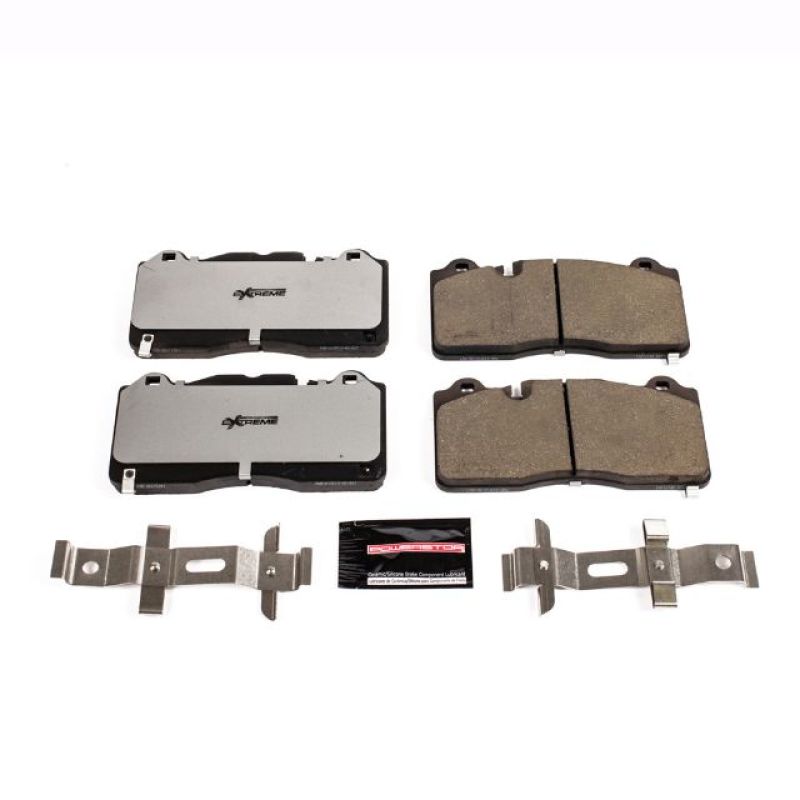 Power Stop 16-19 Cadillac CTS Front Z26 Extreme Street Brake Pads w/Hardware.