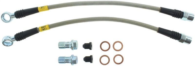 StopTech 07-08 Audi RS4 Rear Stainless Steel Brake Line Kit.