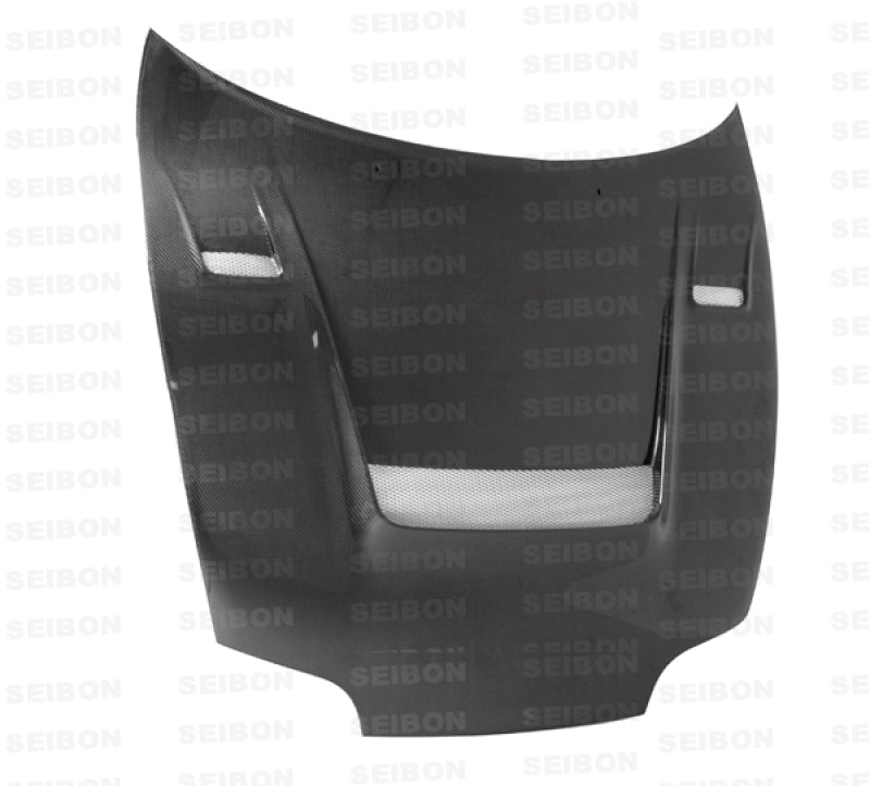 Seibon 93-98 Toyota Supra (JZA80L) KB-Style Carbon Fiber Hood.