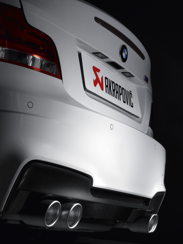 Akrapovic 11-12 BMW 1 Series M Coupe (E82) Slip-On Line (Titanium) (Req. Tips).