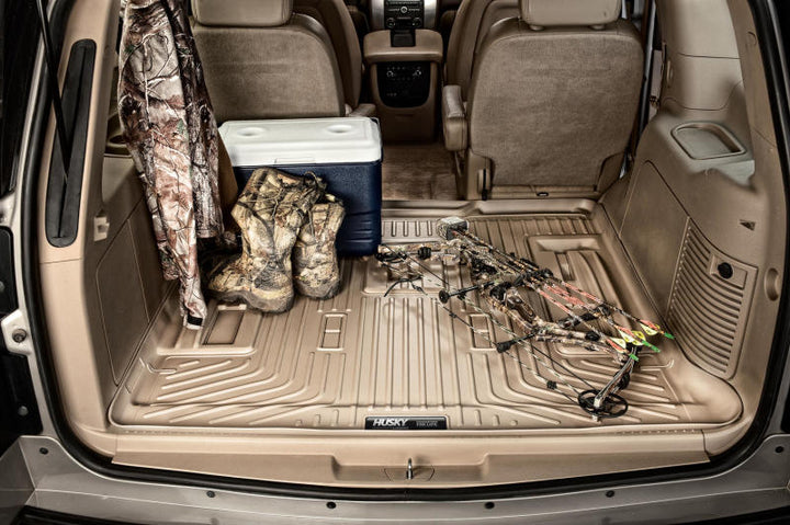 Husky Liners 07-13 GM Escalade/Suburban/Yukon WeatherBeater Tan Rear Cargo Liners.