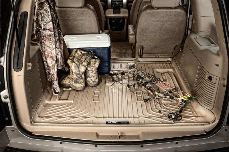 Husky Liners 21-23 Suburban/Yukon XL w/ 3rd Row Seat Weatherbeater Cargo Liner Behind 3rd Row - Blk.