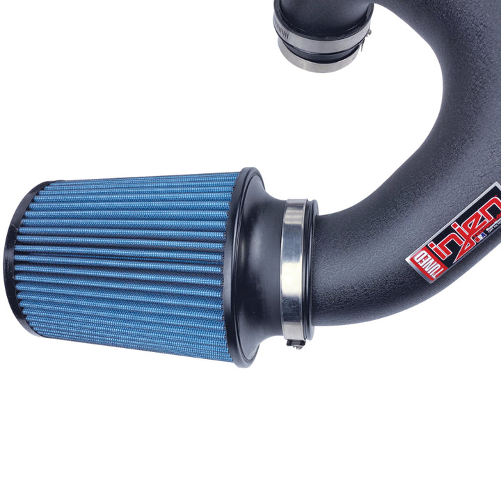 Injen 19-20 Ford Ranger L4 2.3L Turbo Wrinkle Black PF Cold Air Intake.