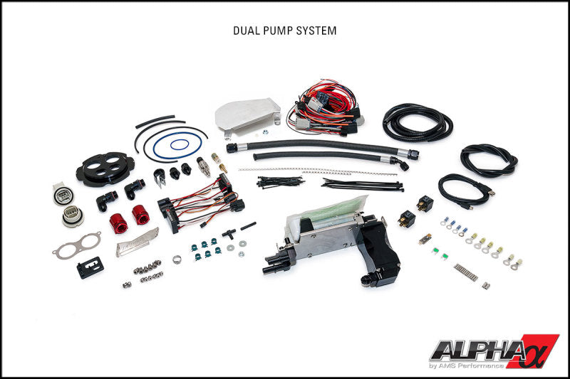 AMS Performance 2009+ Nissan GT-R R35 Omega Fuel System - Dual Pumps.