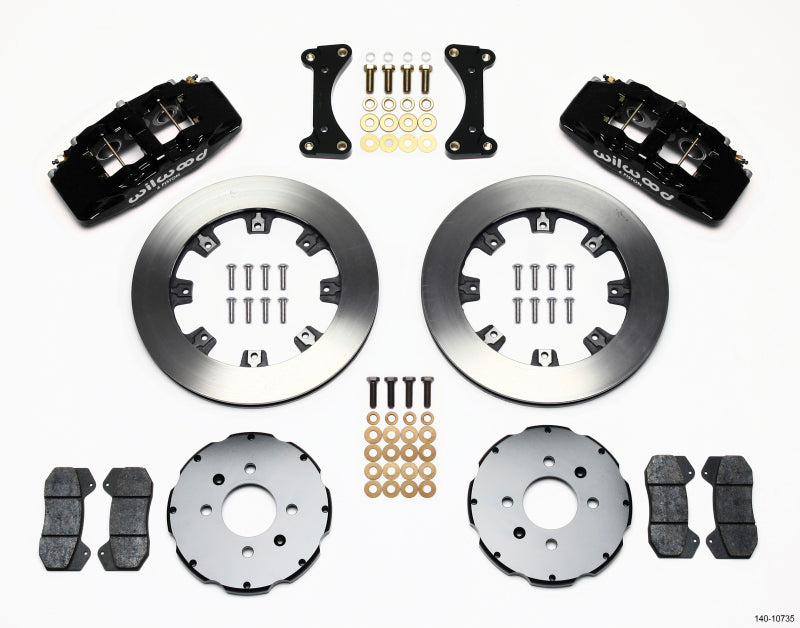 Wilwood Dynapro 6 Front Hat Kit 12.19in 94-01 Honda/Acura w/262mm Disc.