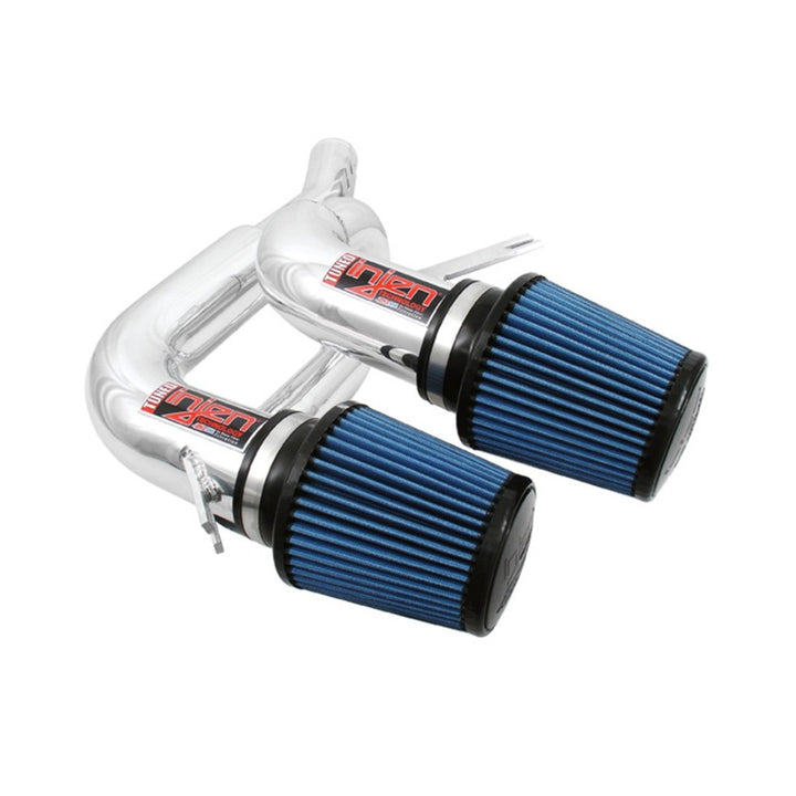 Injen 08-09 535i E60 3.0L L6 Twin intake & AMSOIL Filters Polished Short Ram Intake.