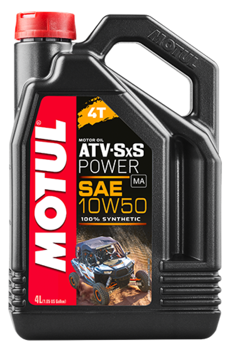 Motul 4L ATV-SXS POWER 4-Stroke Engine Oil 10W50 4T.