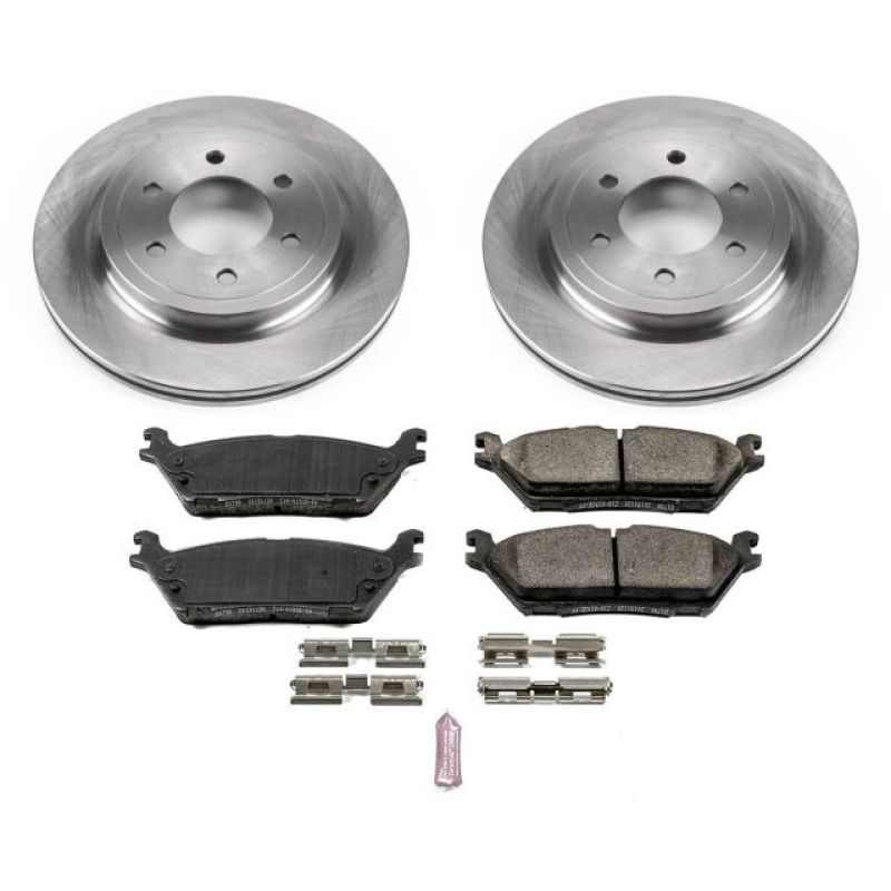 Power Stop 2018 Ford Expedition Rear Autospecialty Brake Kit.