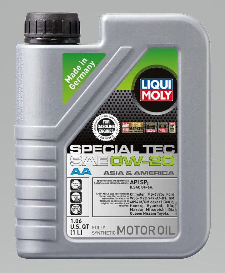 LIQUI MOLY 1L Special Tec AA Motor Oil SAE 0W20.