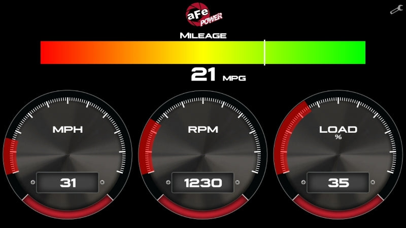 aFe AGD Advanced Gauge Display Digital 5.5in Monitor 08-18 Dodge/RAM/Ford/GM Diesel Trucks.
