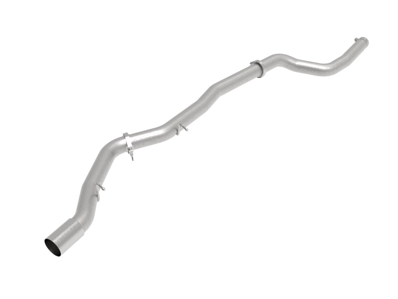 aFe POWER Takeda 2020 Toyota Supra L6-3.0L (t) 3.5in 304 SS CB Exhaust 4in Brushed Finish Tip.