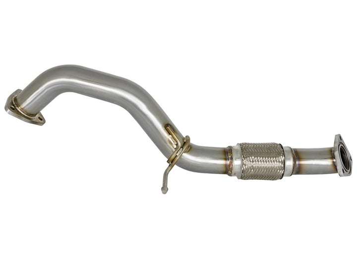 aFe Power Elite Twisted Steel 16-17 Honda Civic I4-1.5L (t) 2.5in Rear Down-Pipe Mid-Pipe.