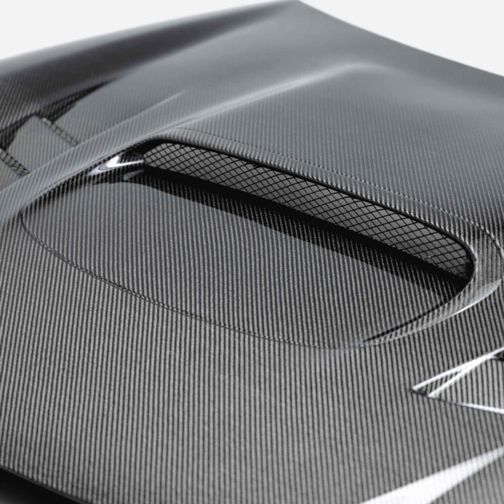 Seibon 2022 Toyota GR86/Subaru BRZ FA-Style Carbon Fiber Hood.