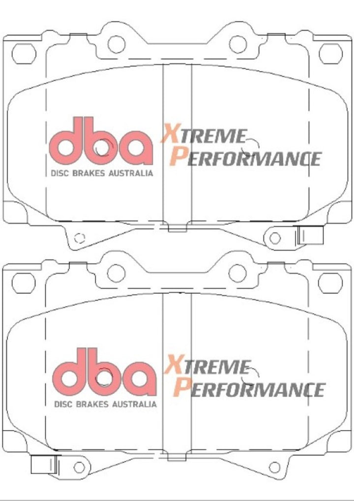 DBA 00-07 Toyota Land Cruiser XP650 Front Brake Pads.