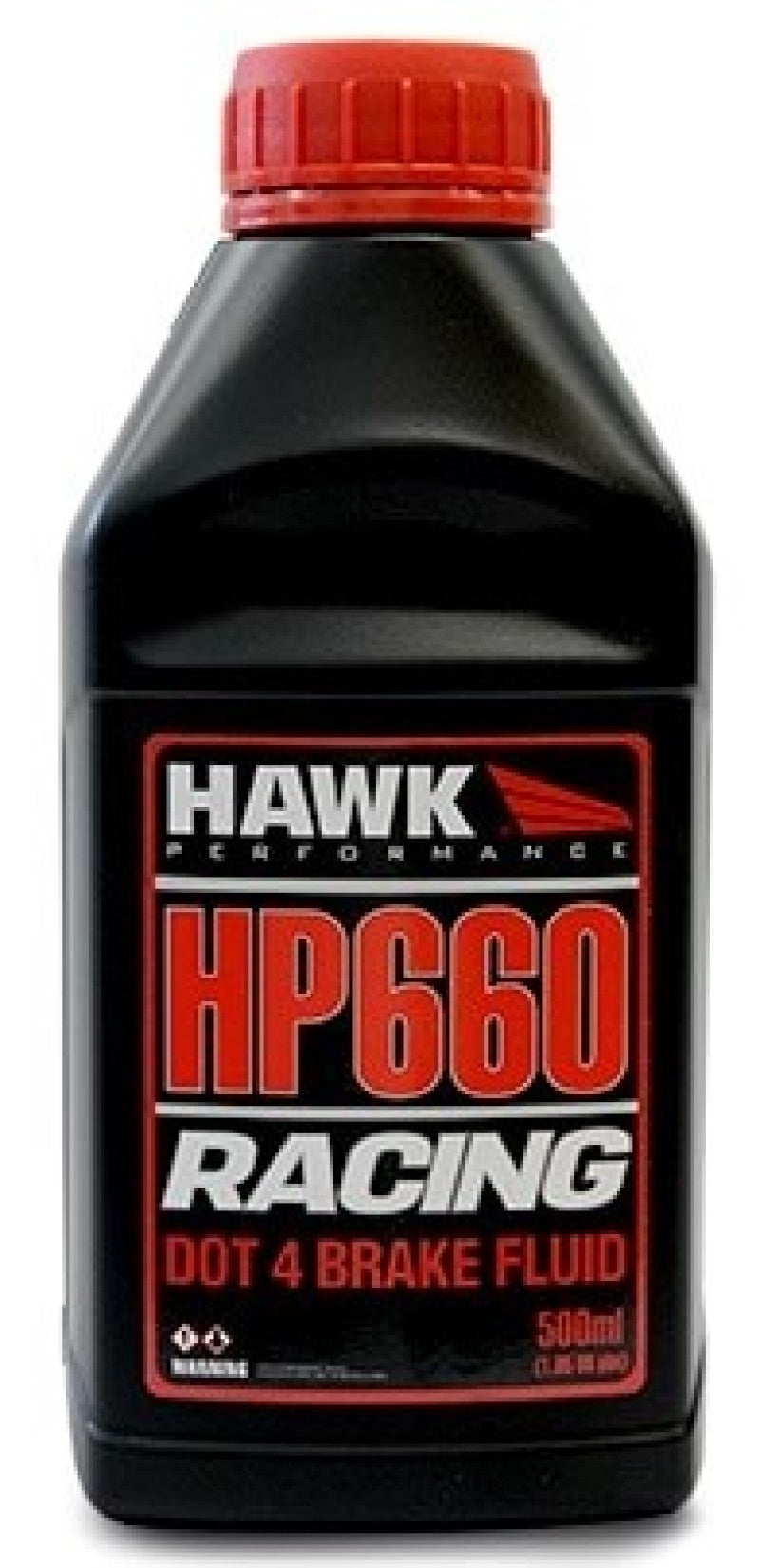 Hawk Performance Race DOT 4 Brake Fluid - 500ml Bottle.