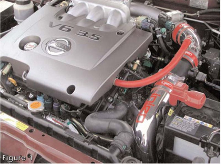 Injen 02-03 Nissan Maxima V6 3.5L Black Cold Air Intake *Special Order*.