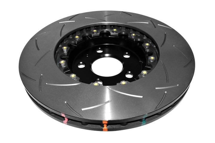 DBA 97-04 Corvette C5/C6 Front Slotted 5000 Series 2 Piece Rotor Assembled w/ Black Hat.