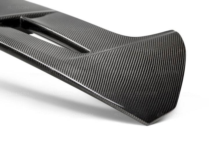 Seibon 11-15 Ford Fiesta (Hatchback) ST-Style Carbon Fiber Rear Spoiler.