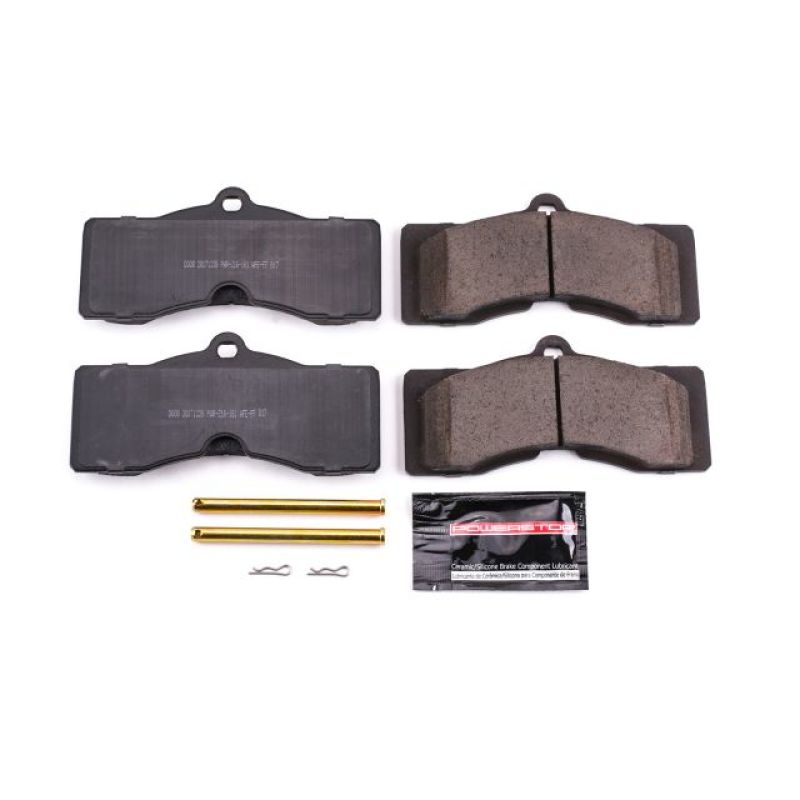 Power Stop 1969 Chevrolet Camaro Front or Rear Z23 Evolution Sport Brake Pads w/Hardware.