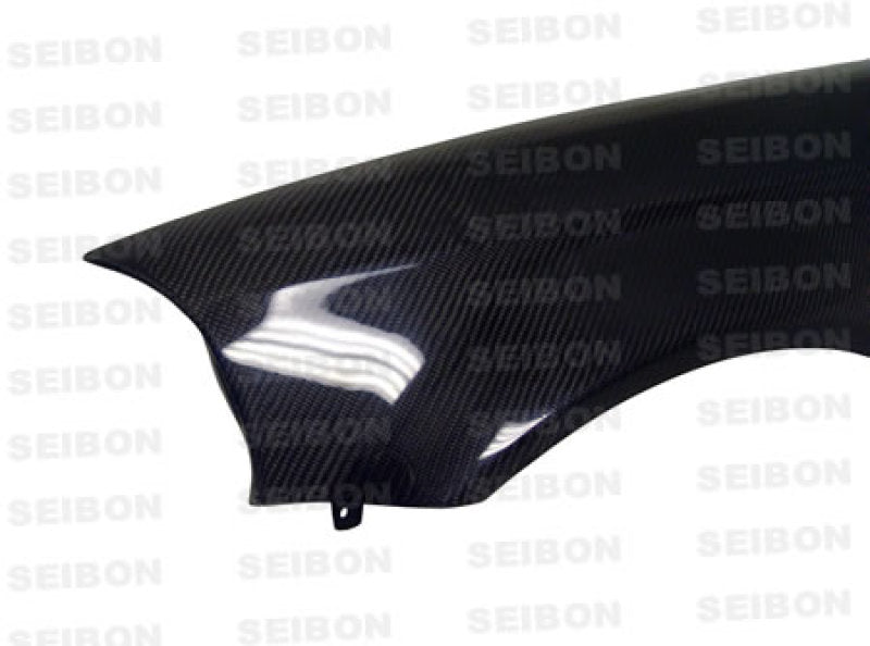 Seibon 96-98 Honda Civic OEM Style Carbon Fiber Fenders.