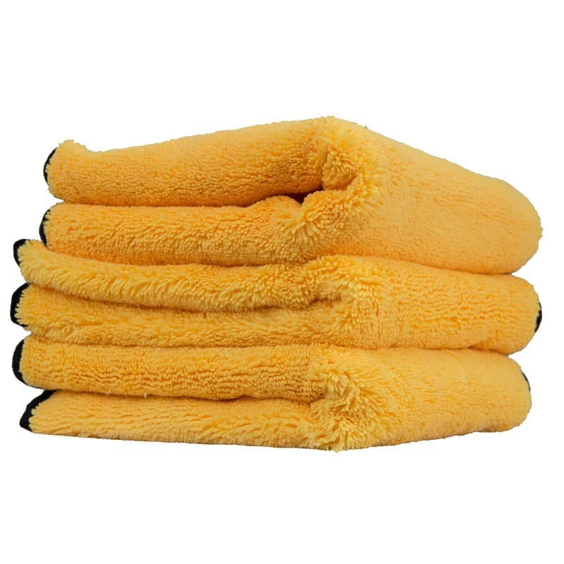 Chemical Guys Professional Grade Microfiber Towel w/Silk Edges - 16in x 16in - 3 Pack.