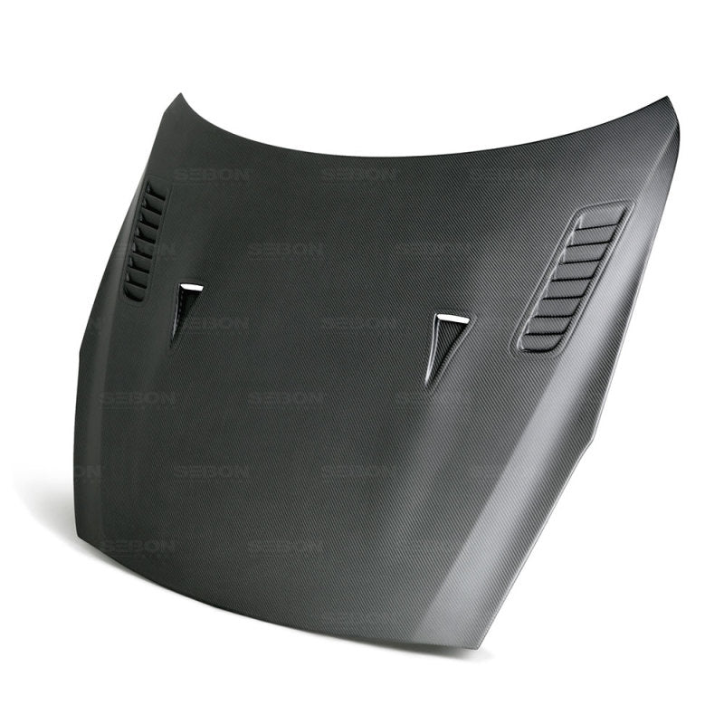 Seibon 09-15 Nissan Skyline R35 GT-R ES Style Dry Carbon Fiber Hood.