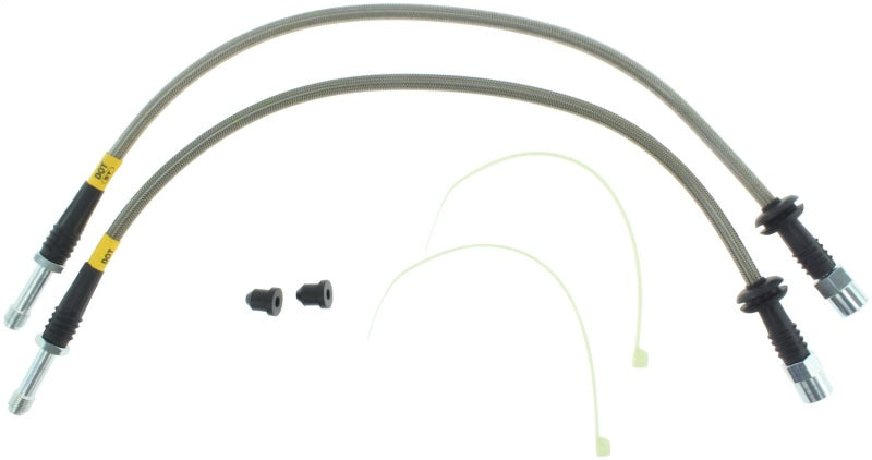 StopTech 94-98 VW Golf Front Stainless Steel Brake Line Kit.