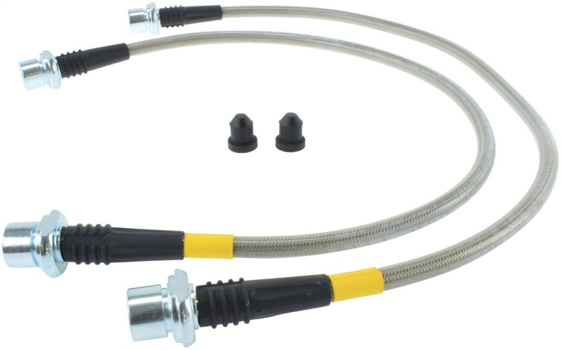 StopTech 05-17 Toyota Tacoma Stainless Steel Rear Brake Line Kit.