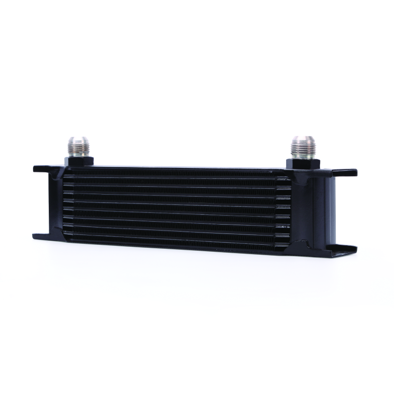 Mishimoto Universal 10 Row Oil Cooler - Black.