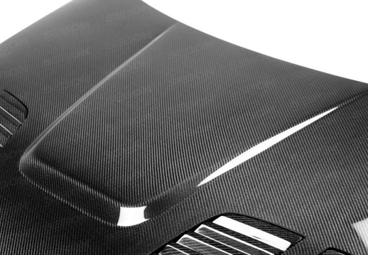 Seibon 12-13 BMW F30 GTR-Style Carbon Fiber Hood.