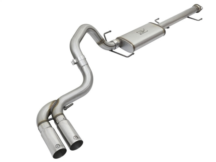 aFe Rebel Series 3in Stainless Steel Cat-Back Exhaust System w/Polished Tips 07-14 Toyota FJ Cruiser.