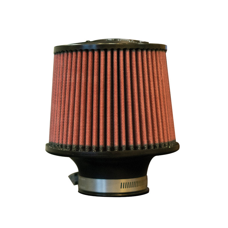 Injen High Performance Air Filter - 2.50 Black Filter 6 Base / 5 Tall / 5 Top.