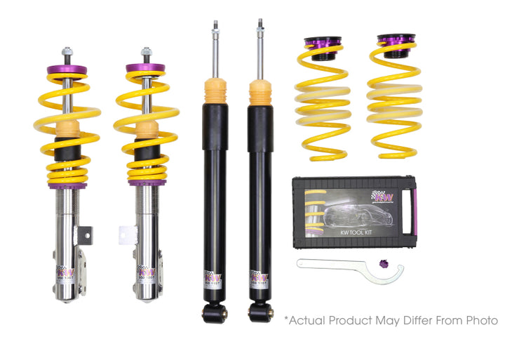 KW Coilover Kit V2 2014 BMW 328i xDrive Sedan.