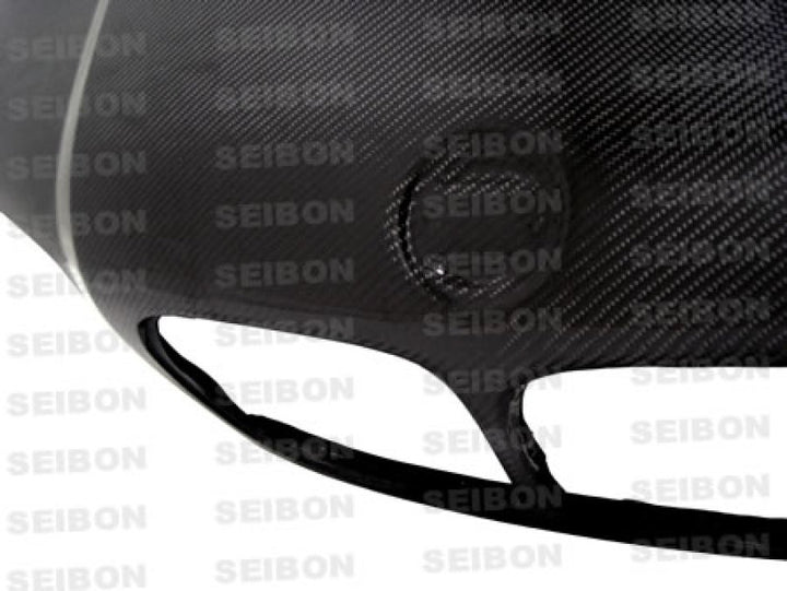 Seibon 7/99-5/02 BMW 3 Series 2dr (E46) OEM-Style Carbon Fiber Hood.