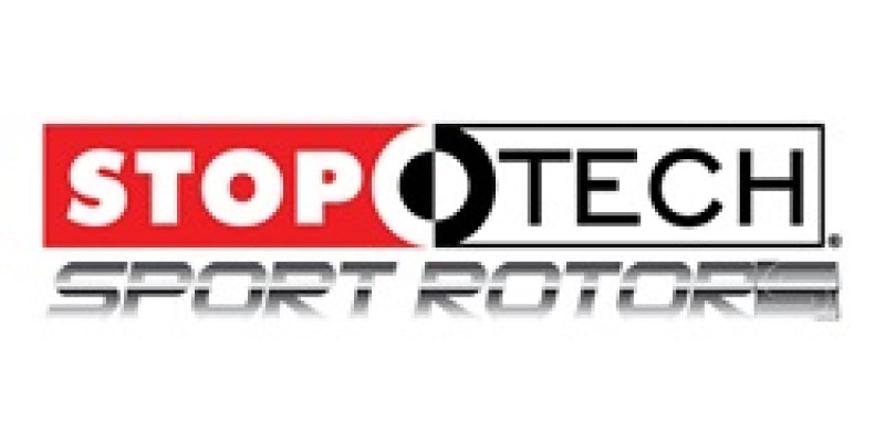 StopTech Slotted Sport Brake Rotor 2014 Honda Accord V6 Front Left.
