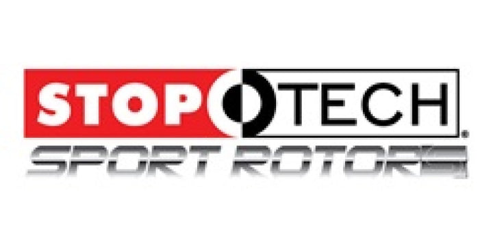 StopTech Power Slot 04 STi Front Right SportStop Slotted Rotor.