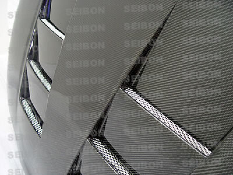 Seibon 93-98 Toyota Supra (JZA80L) TS Style Carbon Fiber Hood.