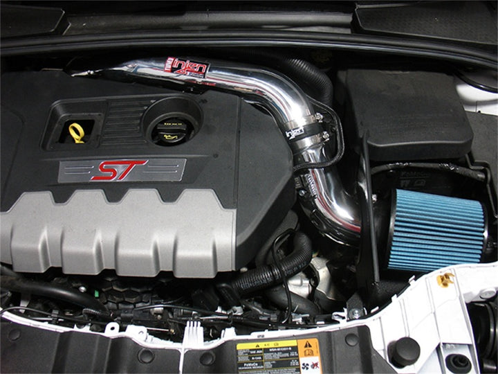 Injen 15-18 Ford Focus ST 2.0L (t) 4cyl Black Short Ram Intake w/MR Tech & Heat Shield.