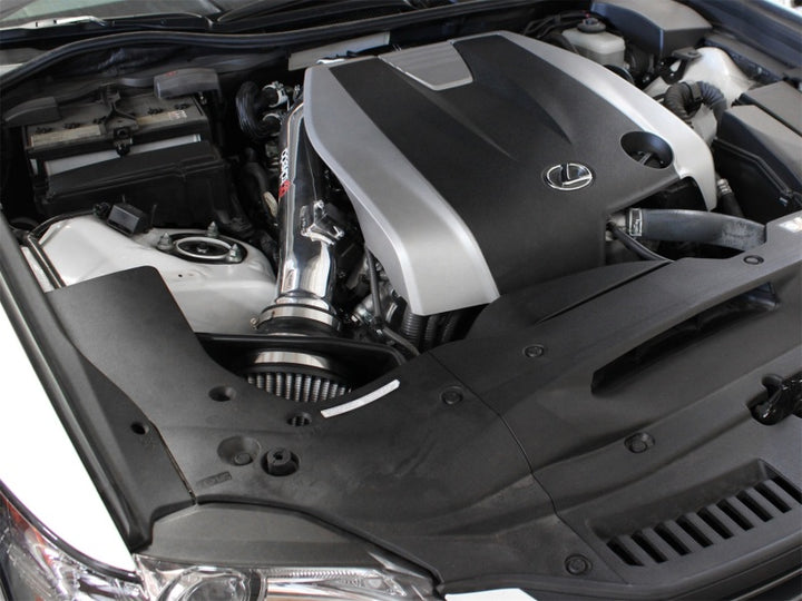 aFe Takeda Stage-2 Pro Dry S Cold Air Intake 15-17 Lexus RC 3.5L-V6 (Polished).