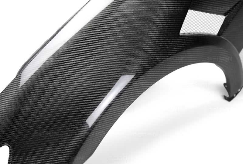 Seibon 14-15 Lexus IS250/350 10mm Wider Carbon Fiber Fenders.