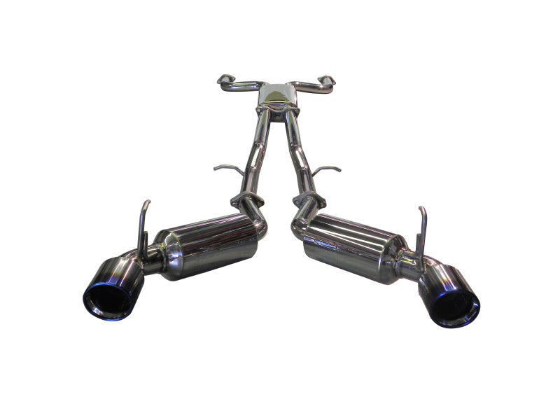 Injen 09-20 Nissan 370Z Dual 60mm SS Cat-Back Exhaust w/ Built In Resonated X-Pipe.