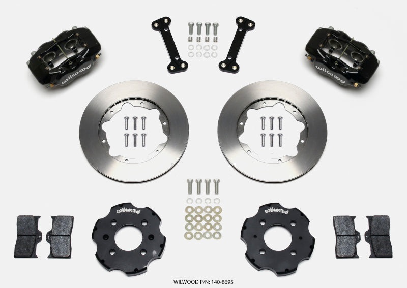 Wilwood Forged Dynalite Front Hat Kit 11.00in Integra/Civic w/Fac.240mm Rtr.
