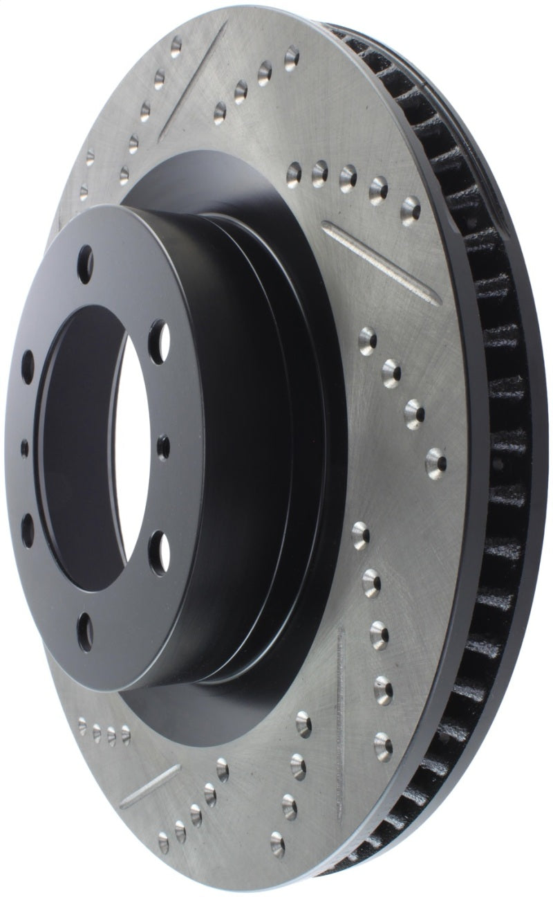 StopTech Slotted & Drilled Sport Brake Rotor.