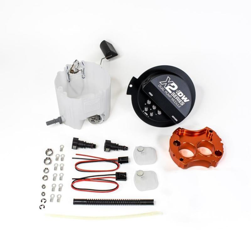 DeatschWerks 10-15 Chevy Camaro LS 3.7 V6/ SS LS3 X2 Series Fuel Pump Module.