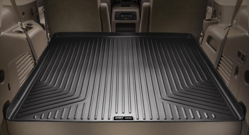 Husky Liners 07-13 GM Escalade/Suburban/Yukon WeatherBeater Black Rear Cargo Liners (Behind 3rd Row).