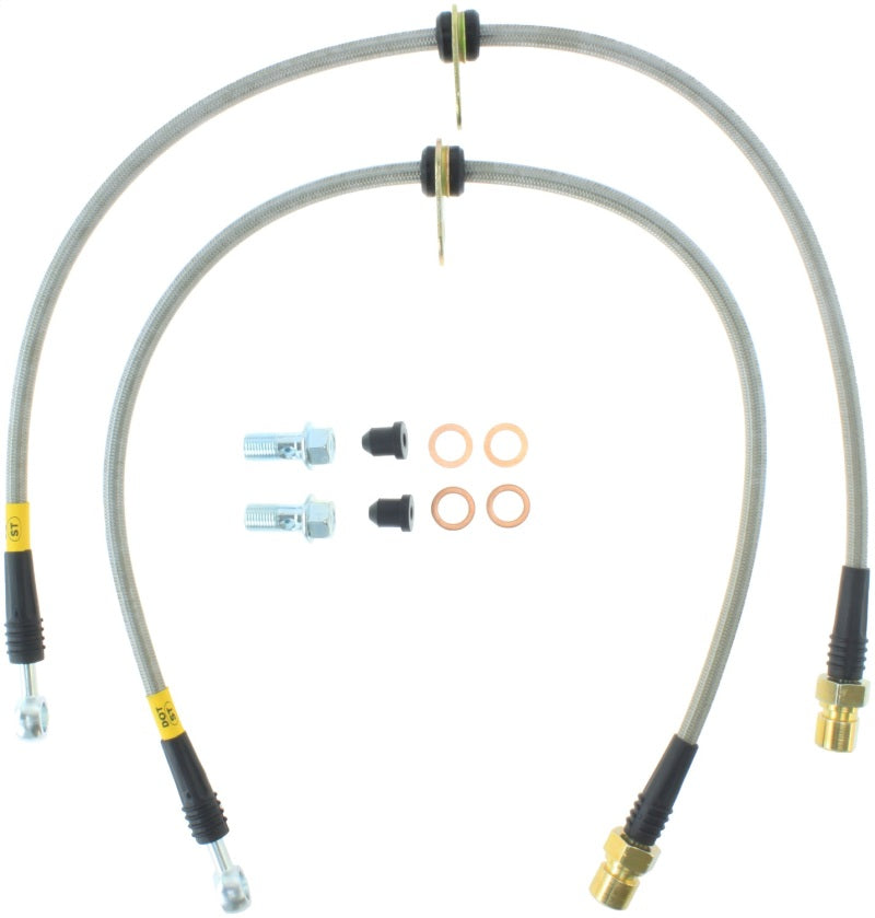 StopTech 10+ Camaro SS V8 Stainless Steel Rear Brake Lines.