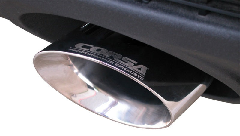 Corsa 10-14 Chevrolet Camaro Convertible SS 6.2L V8 Manual Polished Sport Cat-Back + XO Exhaust.