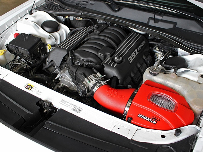aFe POWER Momentum GT Limited Edition Cold Air Intake 11-17 Dodge Challenger/Charger SRT - Red.