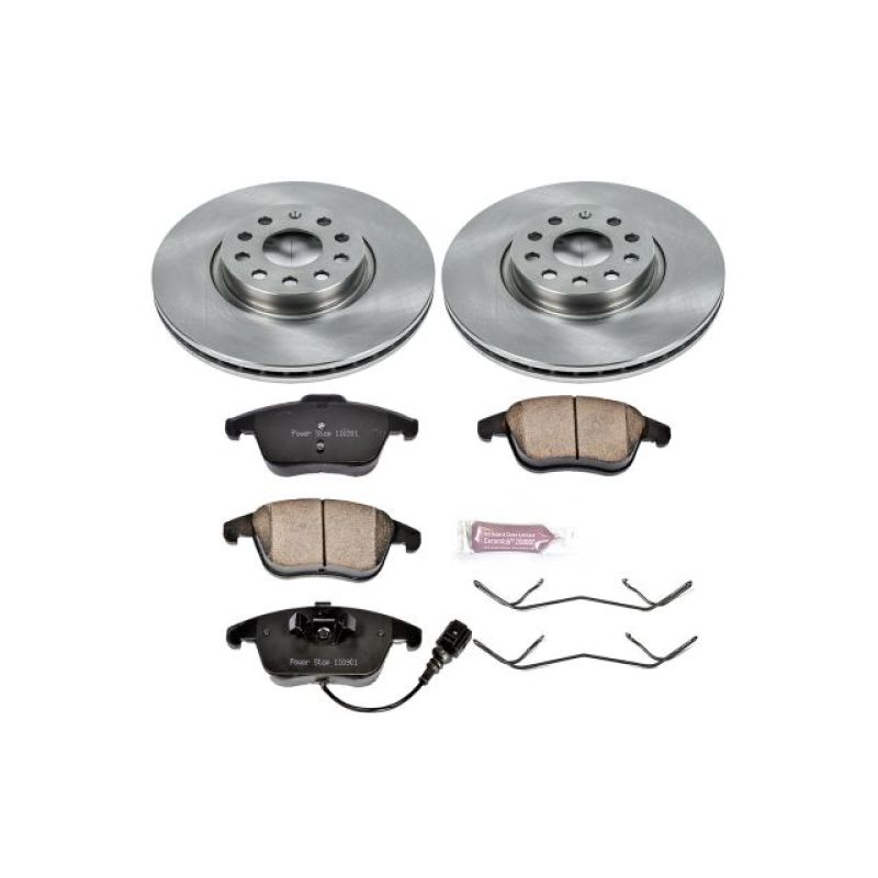 Power Stop 15-18 Audi Q3 Front Autospecialty Brake Kit.